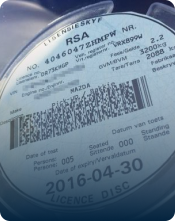 Renew A Motor Vehicle License in South Africa